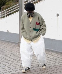 Perushu | ユーズドライクゴルフジャガードカーディガン(カーディガン/ボレロ)