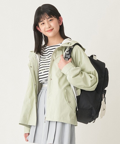 新品　ポンポネットジュニア　マウンテンパーカ　165cm　LL 撥水】3WAYマウンテンパーカ（ブルゾン/ジャンバー） | pom ponette