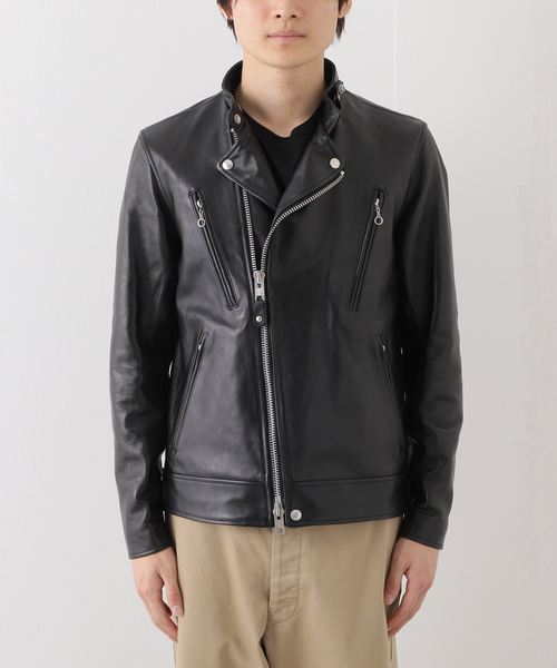 Schott(ショット)の「【Schott / ショット】DOUBLE BREST RIDERS(ライダースジャケット・メンズ・ブラック・MEDIUM/LARGE/X-LARGE)」の3枚目の写真