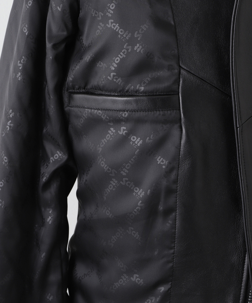 Schott(ショット)の「【Schott / ショット】DOUBLE BREST RIDERS(ライダースジャケット・メンズ・ブラック・MEDIUM/LARGE/X-LARGE)」の21枚目の写真