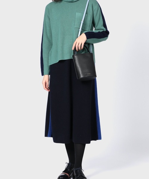 た*ー様 【美品】Paul Smith サプルレザー バケットバッグ ショルダー Paul Smith（ポールスミス）の「サプルレザー ショルダー