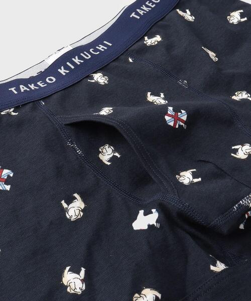 TAKEO KIKUCHI（タケオキクチ）の「ドッグ柄前開きボクサー