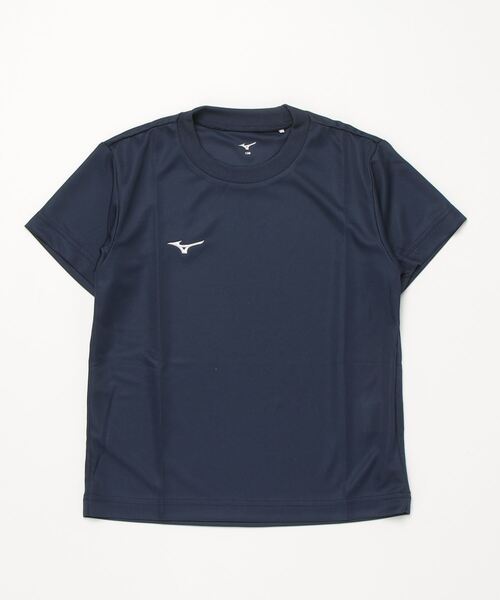 MIZUNO（ミズノ　）の「ミズノ  ナビドライTシャツ(半袖・丸首)（Tシャツ/カットソー・キッズ・ネイビー/ブラック/ホワイト・150cm/130cm/160cm/140cm）」の3枚目の写真