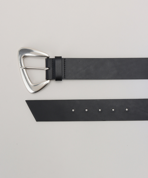 MAISON BOINET(メゾンボワネ)の「【MAISON BOINET/メゾンボアネ】 40mm ベルト (silver buckle)(ベルト・レディース・ブラック・FREE)」の9枚目の写真