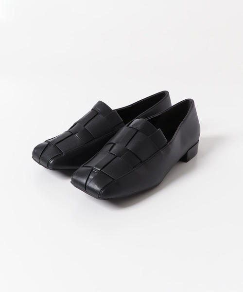 URBAN RESEARCH Sonny Label(アーバンリサーチサニーレーベル)の「グルカスクエアフラットパンプス(パンプス・レディース・ブラウン/ブラック・MEDIUM/LARGE/SMALL)」の10枚目の写真