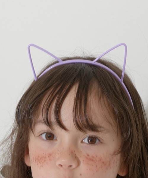 Lycee mine(リセマイン)の「MEOWカチューシャ(その他ヘアアクセサリー・キッズ・ラベンダー/ピンク/マジェンタ/モスグリーン/イエロー/ブラック・フリー)」の4枚目の写真