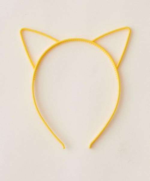 Lycee mine(リセマイン)の「MEOWカチューシャ(その他ヘアアクセサリー・キッズ・ラベンダー/ピンク/マジェンタ/モスグリーン/イエロー/ブラック・フリー)」の1枚目の写真
