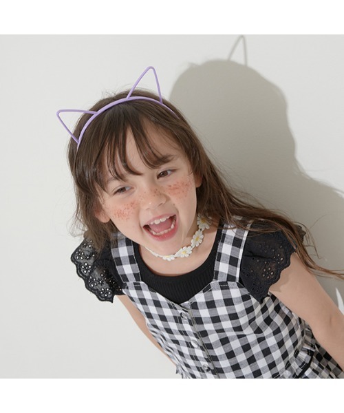 Lycee mine(リセマイン)の「MEOWカチューシャ(その他ヘアアクセサリー・キッズ・ラベンダー/ピンク/マジェンタ/モスグリーン/イエロー/ブラック・フリー)」の9枚目の写真
