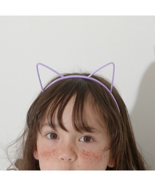 Lycee mine(リセマイン)の「MEOWカチューシャ(その他ヘアアクセサリー・キッズ・ラベンダー/ピンク/マジェンタ/モスグリーン/イエロー/ブラック・フリー)」の10枚目の写真