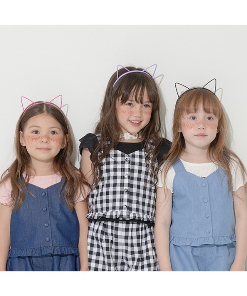 Lycee mine(リセマイン)の「MEOWカチューシャ(その他ヘアアクセサリー・キッズ・ラベンダー/ピンク/マジェンタ/モスグリーン/イエロー/ブラック・フリー)」の12枚目の写真