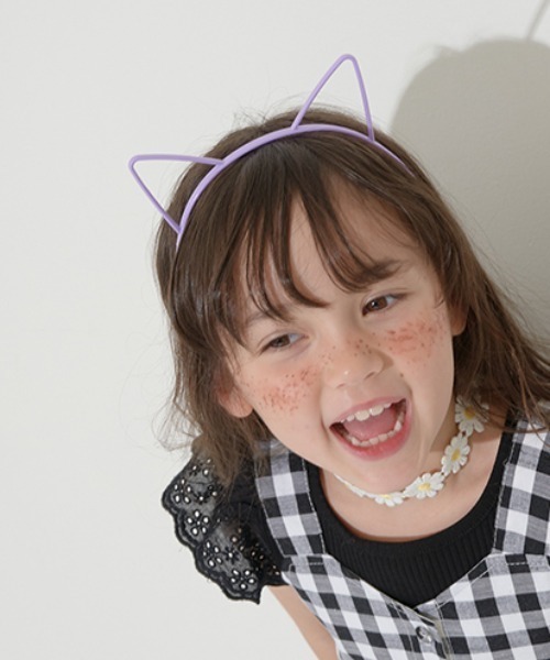 Lycee mine(リセマイン)の「MEOWカチューシャ(その他ヘアアクセサリー・キッズ・ラベンダー/ピンク/マジェンタ/モスグリーン/イエロー/ブラック・フリー)」の15枚目の写真