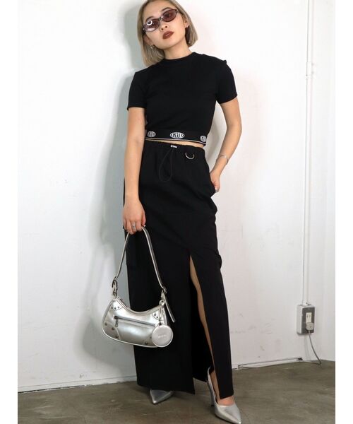 EMODA（エモダ）の「ワイドスクエアアイウェア（サングラス・レディース・グレー/ブラック・FREE）」の9枚目の写真