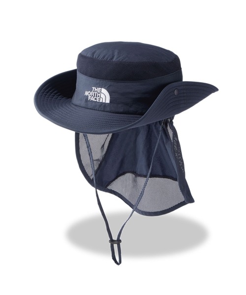 THE NORTH FACE（ザノースフェイス）の「THE NORTH FACE Kids Sunshield Hat NNJ02316（ハット・キッズ・ネイビー/ピンク/ブルー/オリーブ・MEDIUM/LARGE）」の6枚目の写真