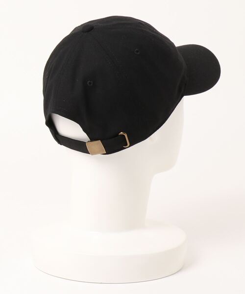 Q（キュー）の「麻混キャップ（キャップ・レディース・ブラック・ONE SIZE）」の3枚目の写真