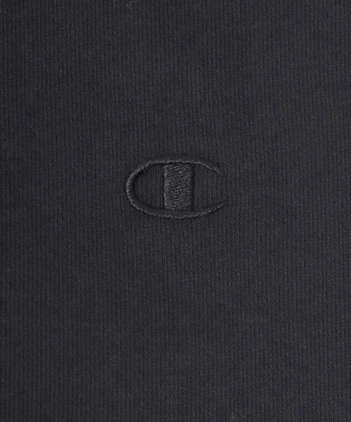 Champion(チャンピオン)の「Champion(チャンピオン)ブランドワンポイントロゴ半袖スウェットトレーナー(スウェット・レディース・ライトパープル/グレー/ライトブルー/ブラック/ホワイト/ネイビー/カーキ・M/L)」の19枚目の写真