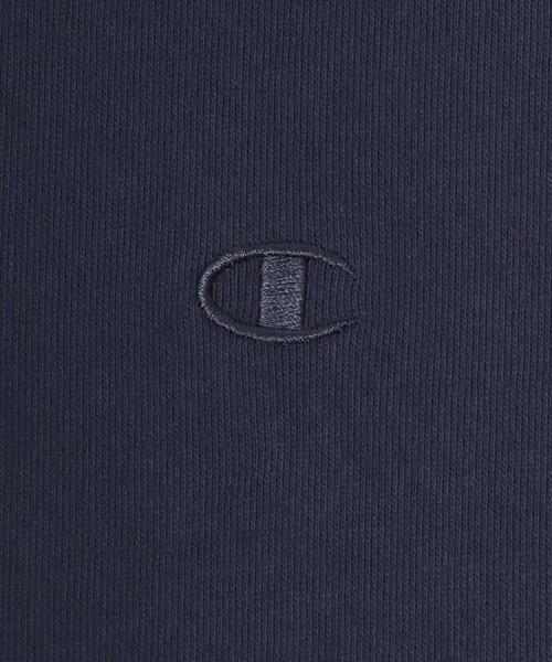 Champion(チャンピオン)の「Champion(チャンピオン)ブランドワンポイントロゴ半袖スウェットトレーナー(スウェット・レディース・ライトパープル/グレー/ライトブルー/ブラック/ホワイト/ネイビー/カーキ・M/L)」の11枚目の写真