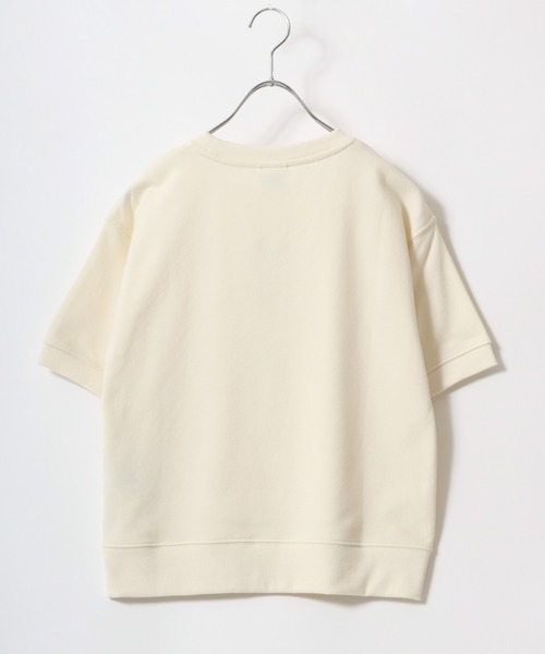 Champion(チャンピオン)の「Champion(チャンピオン)ブランドワンポイントロゴ半袖スウェットトレーナー(スウェット・レディース・ライトパープル/グレー/ライトブルー/ブラック/ホワイト/ネイビー/カーキ・M/L)」の22枚目の写真