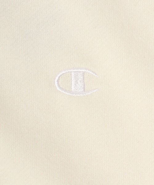 Champion(チャンピオン)の「Champion(チャンピオン)ブランドワンポイントロゴ半袖スウェットトレーナー(スウェット・レディース・ライトパープル/グレー/ライトブルー/ブラック/ホワイト/ネイビー/カーキ・M/L)」の20枚目の写真