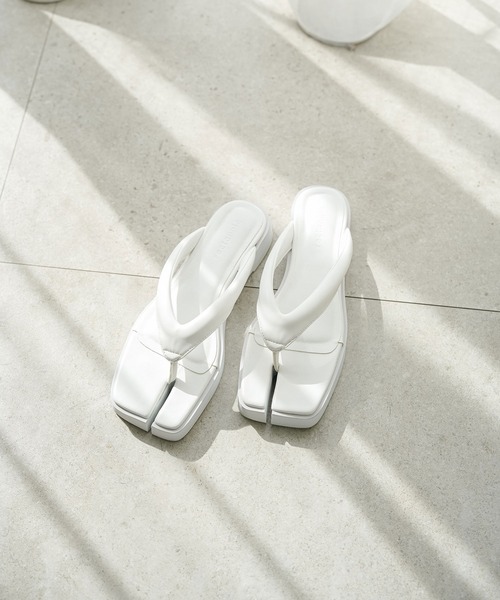 rectangle（レクタングル）の「足袋サンダル/ビーチサンサンダル（サンダル・レディース・ホワイト/ブラック・SMALL/MEDIUM/LARGE/X-LARGE）」の9枚目の写真