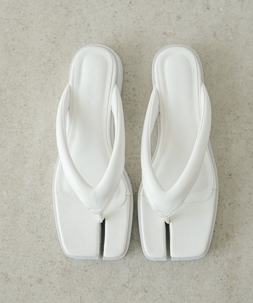 rectangle（レクタングル）の「足袋サンダル/ビーチサンサンダル（サンダル・レディース・ホワイト/ブラック・SMALL/MEDIUM/LARGE/X-LARGE）」の14枚目の写真