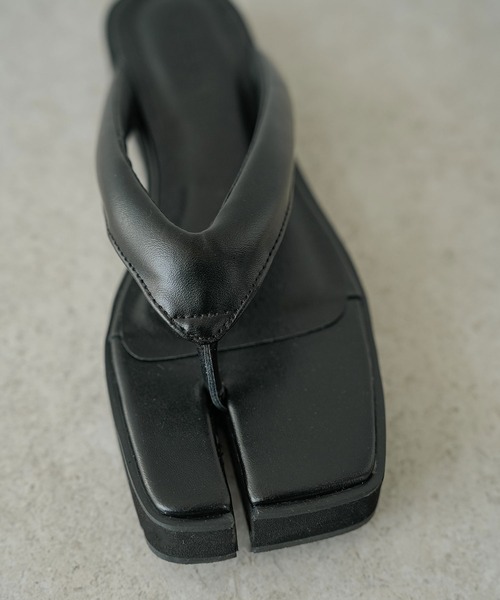 rectangle（レクタングル）の「足袋サンダル/ビーチサンサンダル（サンダル・レディース・ホワイト/ブラック・SMALL/MEDIUM/LARGE/X-LARGE）」の16枚目の写真