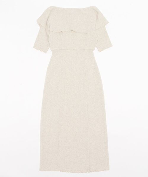 Seemi. byNICECLAUP（ シーミーバイナイスクラップ）の「【Seemi】セーラーカラーカットワンピース（ワンピース・レディース・ピンク/レッド/オートミール・FREE）」の4枚目の写真