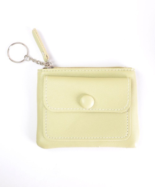 TONE SELECT GOODS（トーンセレクトグッズ）の「【urge select】シンプルデザイン 小物入れ/コインケース(ポケット付き)（コインケース・レディース・イエロー/ブルー系/グリーン系/レッド/ブラック/キャメル・FREE）」の21枚目の写真