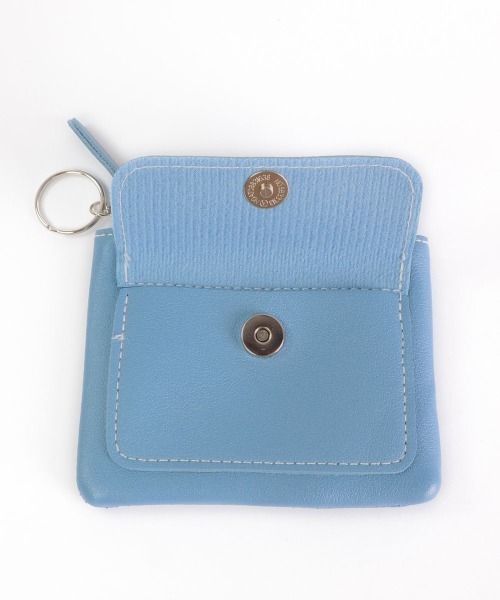 TONE SELECT GOODS（トーンセレクトグッズ）の「【urge select】シンプルデザイン 小物入れ/コインケース(ポケット付き)（コインケース・レディース・イエロー/ブルー系/グリーン系/レッド/ブラック/キャメル・FREE）」の13枚目の写真