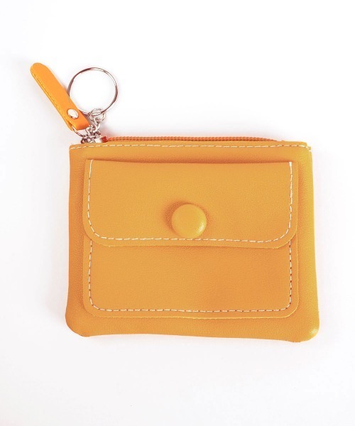 TONE SELECT GOODS（トーンセレクトグッズ）の「【urge select】シンプルデザイン 小物入れ/コインケース(ポケット付き)（コインケース・レディース・イエロー/ブルー系/グリーン系/レッド/ブラック/キャメル・FREE）」の20枚目の写真