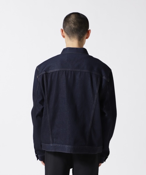Calvin Klein Jeans（カルヴァンクラインジーンズ）の「Calvin Klein Standards（カルバンクラインスタンダーズ）CK Standards ユーティリティデニムジャケット/unisex（デニムジャケット・メンズ・ブルー・M/XL）」の8枚目の写真