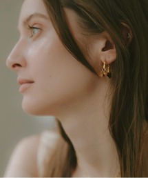 ピアスフープ 金属アレルギー対応 シルバー925 フープピアス ボリューム ピアス【LEPATTA レパッタ】