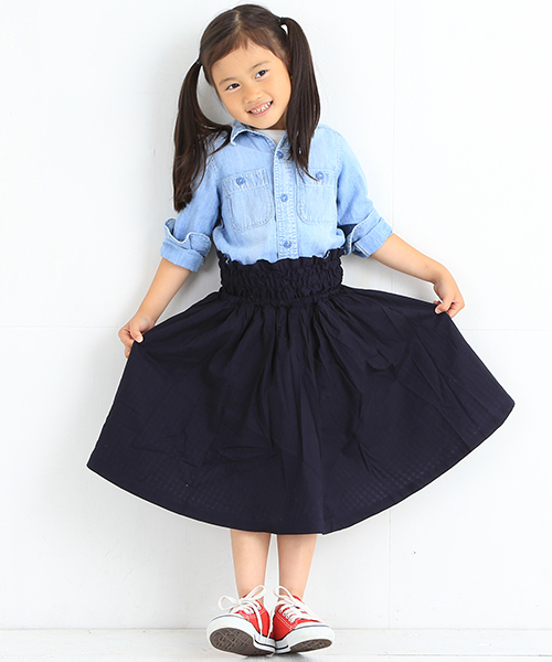 B:MING by BEAMS(ビーミングバイビームス)の「ビーミング by ビームス / リバーシブルスカート<KIDS>(スカート・キッズ・ネイビー/ラベンダー・90/110/130/100/120/140)」の18枚目の写真