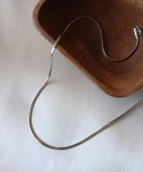 MIXTO(ミスト)の「Stainless Necklace(ネックレス・レディース・シルバー/ゴールド・ONE SIZE)」の2枚目の写真