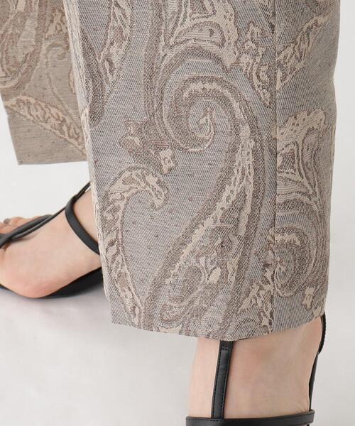 OPAQUE.CLIP（オペークドットクリップ）の「◆ペイズリーイージーパンツ【洗濯機洗い可】（その他パンツ・レディース・ベージュ系/カーキ系・38/40/42）」の21枚目の写真