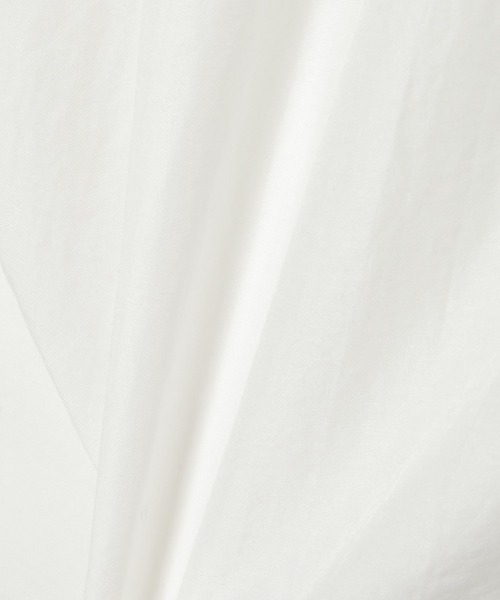 ikka(イッカ)の「襟フリル2WAY半袖ブラウス(シャツ/ブラウス・レディース・ダークグリーン/ネイビー/オフホワイト/オレンジ系その他・S/M/L)」の6枚目の写真