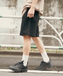 【ROOT THREE/ルートスリー】ワイドシルエットショート　パンツ 　ストレッチ 　ストリート 　スケーター