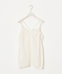 normment/ノーメント see through lace cami blouse ブラウス キャミソール メッシュトップス