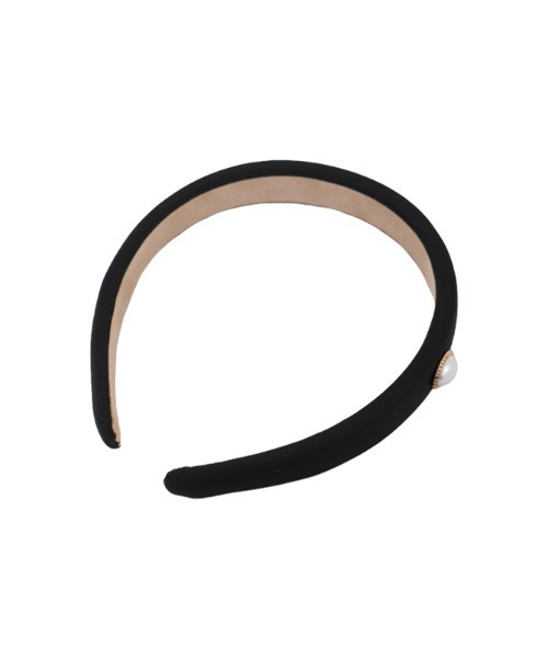 AMAIL（アマイル）の「【annleya】パールポイントカチューシャ（カチューシャ・レディース・アイボリー/ブラック・FREE）」の10枚目の写真