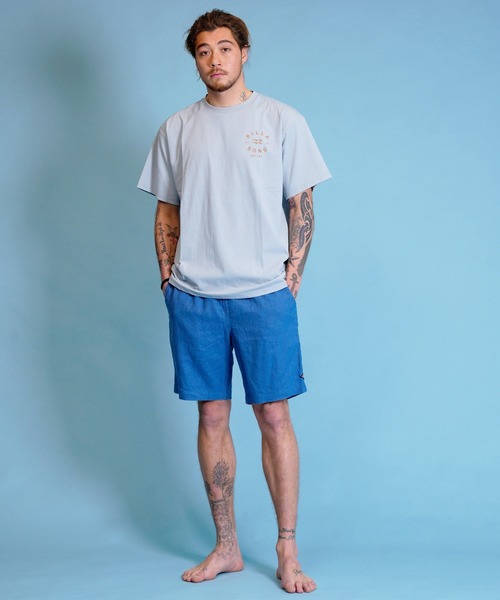 BILLABONG（ビラボン）の「BILLABONG/ビラボン コットンリネンショーツ ショーツ/ハーフパンツ 無地 レングス19インチ BD011-614（その他パンツ・メンズ・ネイビー/ピンク/ブラック×ブラック・S/M）」の19枚目の写真