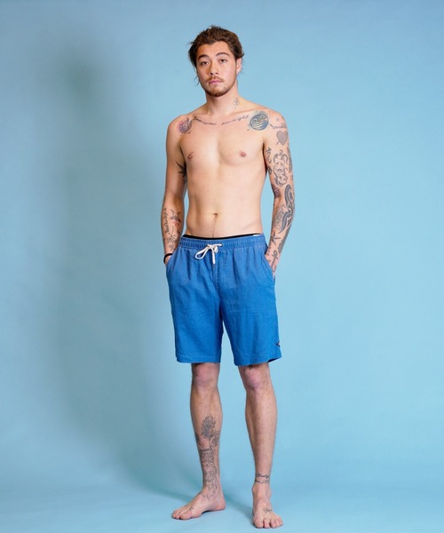 BILLABONG（ビラボン）の「BILLABONG/ビラボン コットンリネンショーツ ショーツ/ハーフパンツ 無地 レングス19インチ BD011-614（その他パンツ・メンズ・ネイビー/ピンク/ブラック×ブラック・S/M）」の21枚目の写真