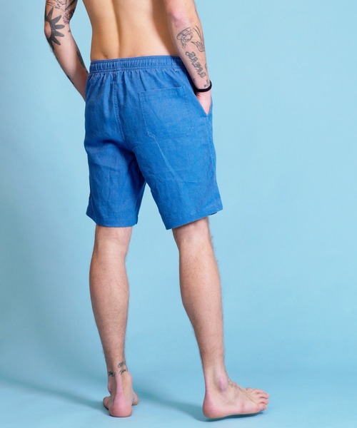 BILLABONG（ビラボン）の「BILLABONG/ビラボン コットンリネンショーツ ショーツ/ハーフパンツ 無地 レングス19インチ BD011-614（その他パンツ・メンズ・ネイビー/ピンク/ブラック×ブラック・S/M）」の15枚目の写真