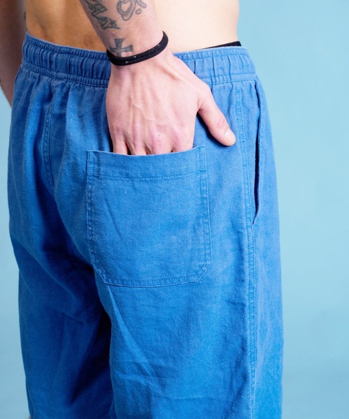 BILLABONG（ビラボン）の「BILLABONG/ビラボン コットンリネンショーツ ショーツ/ハーフパンツ 無地 レングス19インチ BD011-614（その他パンツ・メンズ・ネイビー/ピンク/ブラック×ブラック・S/M）」の17枚目の写真
