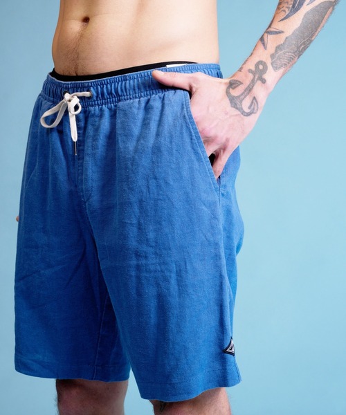 BILLABONG（ビラボン）の「BILLABONG/ビラボン コットンリネンショーツ ショーツ/ハーフパンツ 無地 レングス19インチ BD011-614（その他パンツ・メンズ・ネイビー/ピンク/ブラック×ブラック・S/M）」の16枚目の写真