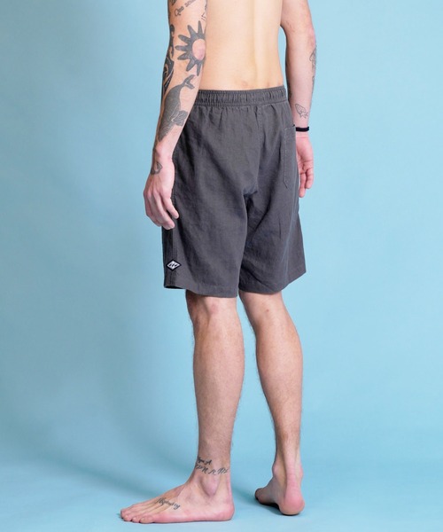 BILLABONG（ビラボン）の「BILLABONG/ビラボン コットンリネンショーツ ショーツ/ハーフパンツ 無地 レングス19インチ BD011-614（その他パンツ・メンズ・ネイビー/ピンク/ブラック×ブラック・S/M）」の6枚目の写真