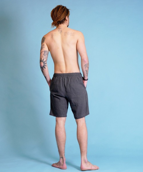 BILLABONG（ビラボン）の「BILLABONG/ビラボン コットンリネンショーツ ショーツ/ハーフパンツ 無地 レングス19インチ BD011-614（その他パンツ・メンズ・ネイビー/ピンク/ブラック×ブラック・S/M）」の8枚目の写真