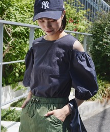 CIAOPANIC TYPY | カットアウト袖ボリュームデザインカットソー(Tシャツ/カットソー)