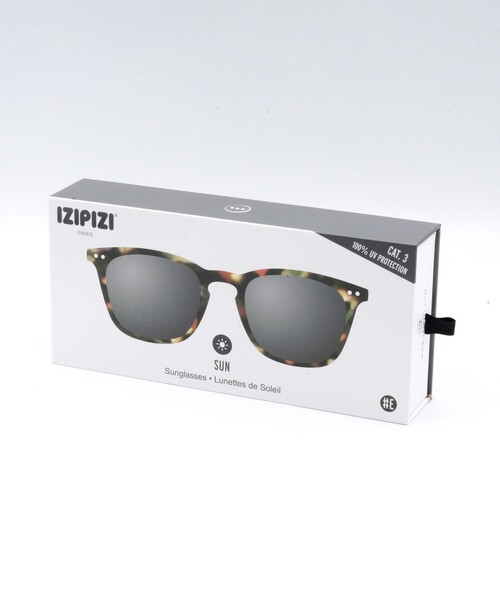 IZIPIZI（イジピジ）の「【IZIPIZI/イジピジ】SUN#E TRAPEZE（サングラス・メンズ・ブラック系その他/ベージュ系その他3/ブラック/ベージュ系その他4/ベージュ系その他5/ブラウン・FREE）」の12枚目の写真