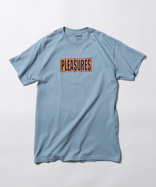 Pleasure Tシャツ ホワイト バックプリント Pleasure Tシャツ ホワイト バックプリント
