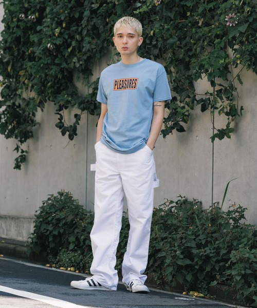 PLEASURES(プレジャー)の「PLEASURES/プレジャーズ THIRSTY T-SHIRT 半袖Tシャツ バックプリント ロゴ(Tシャツ/カットソー・メンズ・ブラック/ライトブルー・M/L/XL)」の14枚目の写真