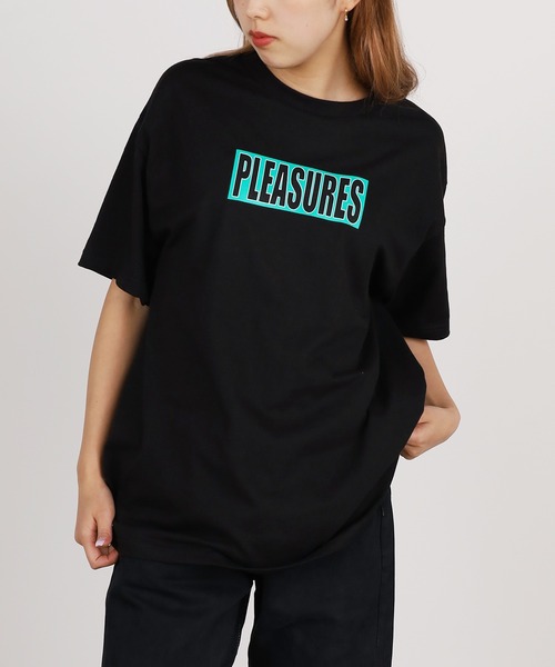 PLEASURES(プレジャー)の「PLEASURES/プレジャーズ THIRSTY T-SHIRT 半袖Tシャツ バックプリント ロゴ(Tシャツ/カットソー・メンズ・ブラック/ライトブルー・M/L/XL)」の16枚目の写真